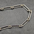 Around 1920 British Antique Pure Silver (925 Silver) Albert Chain 37g Medal Fob